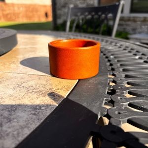 Cognac color smooth leather Brahmin bracelet EUC